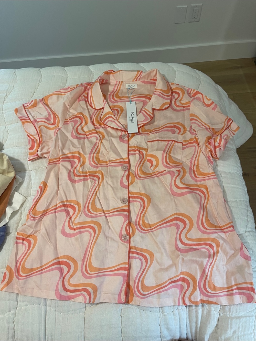 NWT BedHead Pajamas Classic Shorty Top and Shorts Set - Picture 2 of 4